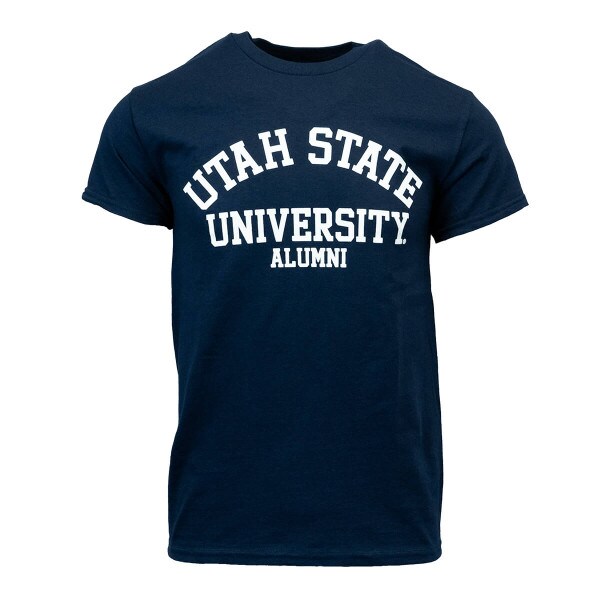utah state university alumni tshirt navy